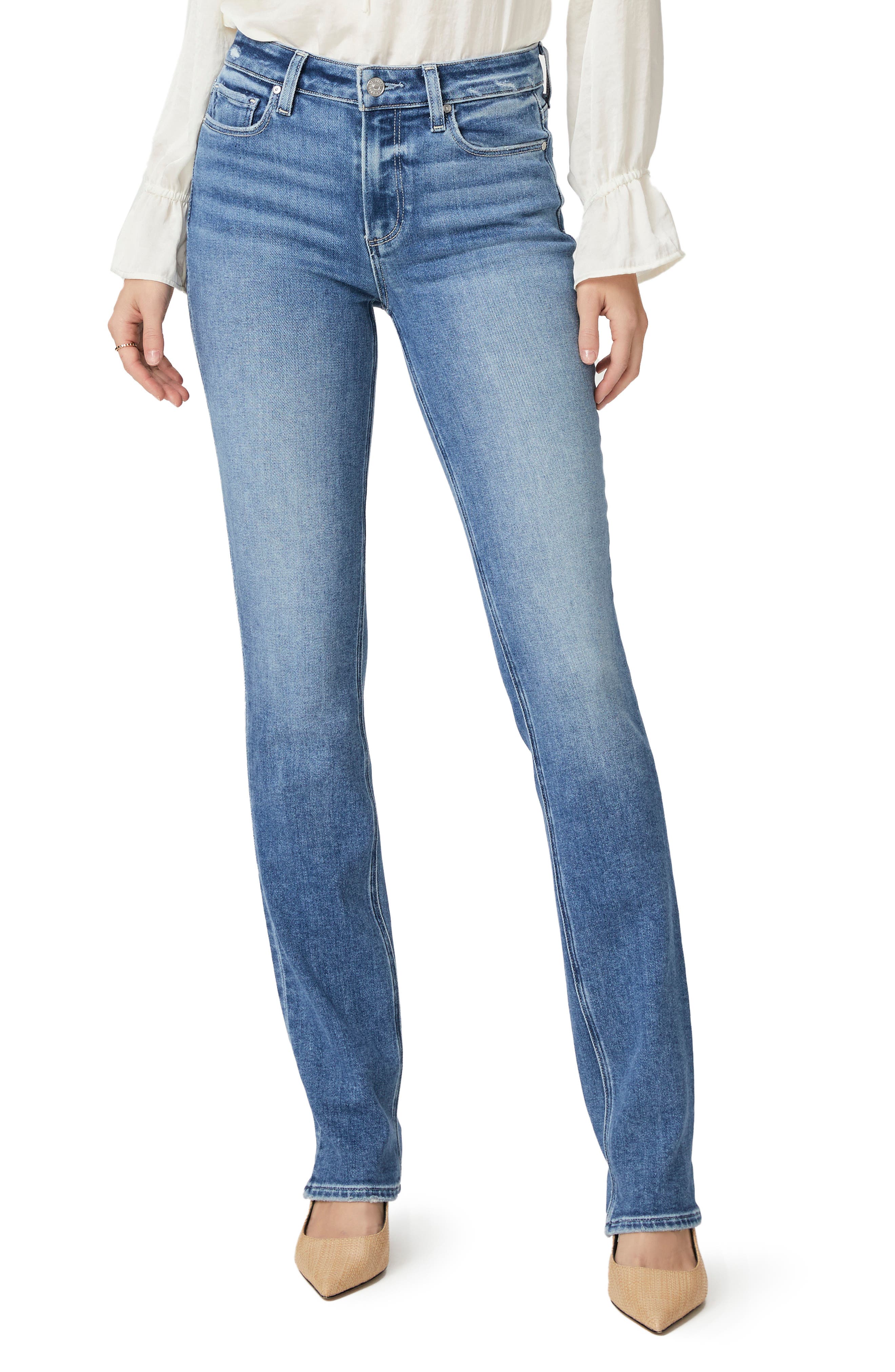 PAIGE Hoxton Straight Leg Jeans