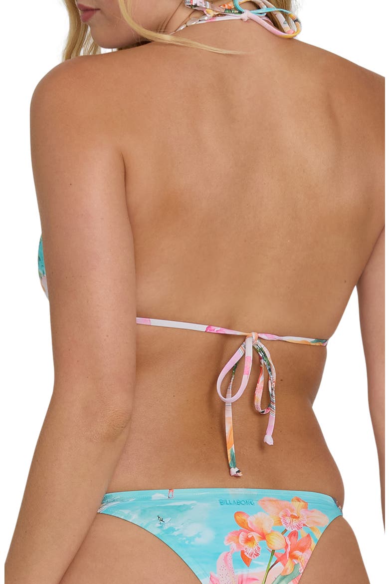Paradise Sun Remi Triangle Bikini Top, Alternate, color, OCEAN SPRAY
