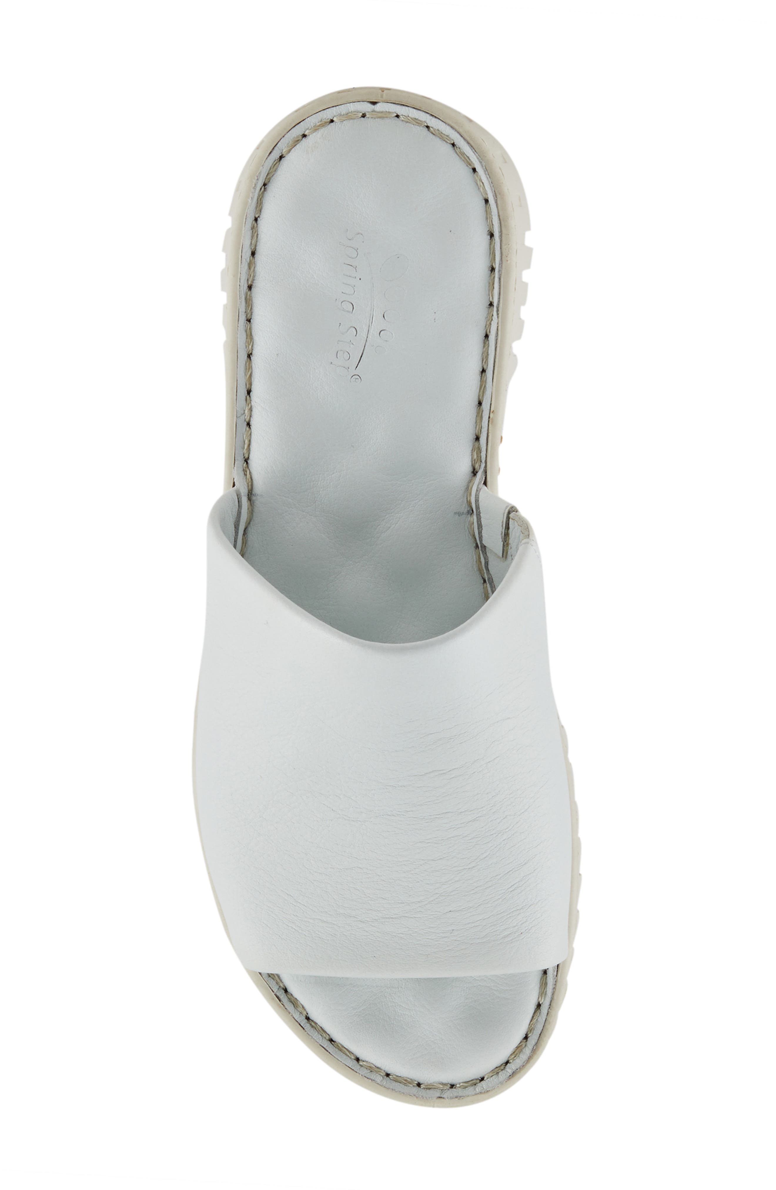 Spring Step Nappa Slide Sandal, Alternate, color, 