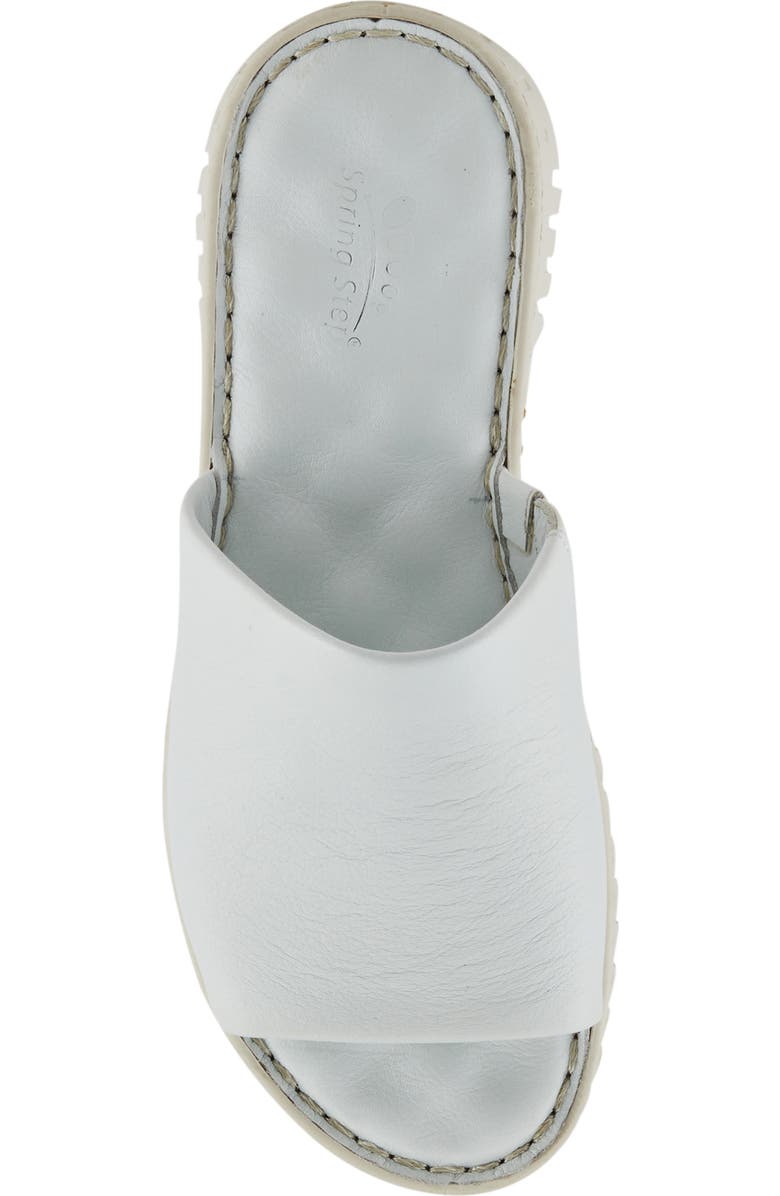 Spring Step Nappa Slide Sandal, Alternate, color,