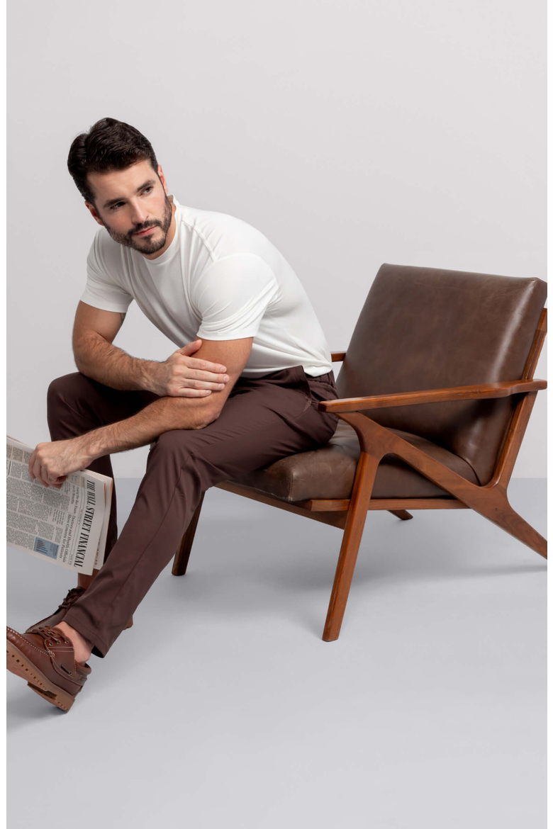 Jetsetter Tech Pant Slim Fit, Alternate, color, Bourbon Brown