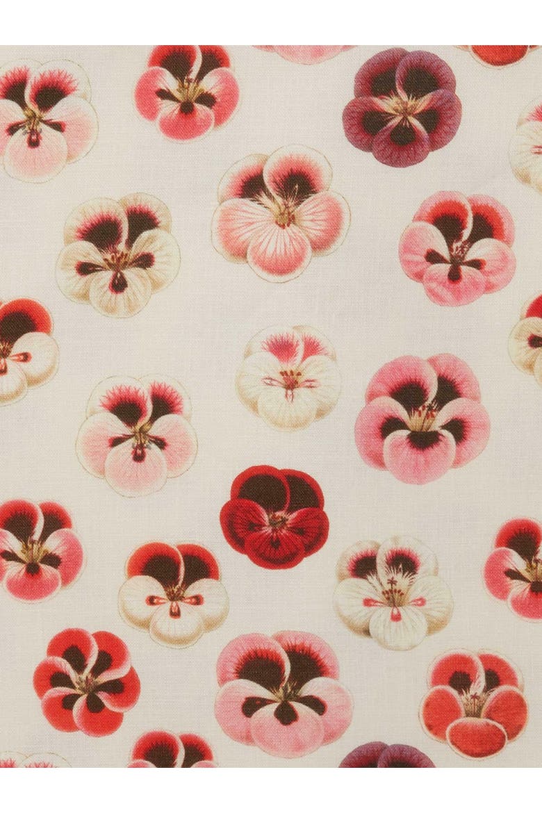 Placemats Set Of 2 (35X45) Pansy Ivory, Alternate, color, Pansy Ivory
