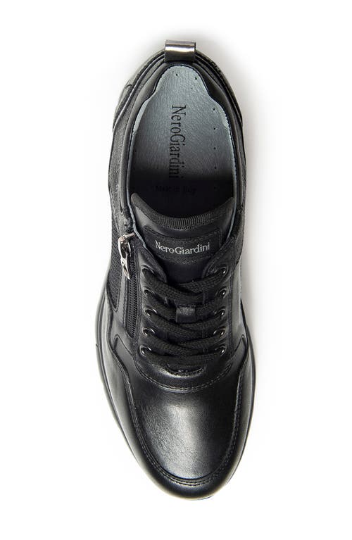 Nerogiardini Wedge Sneaker In Black