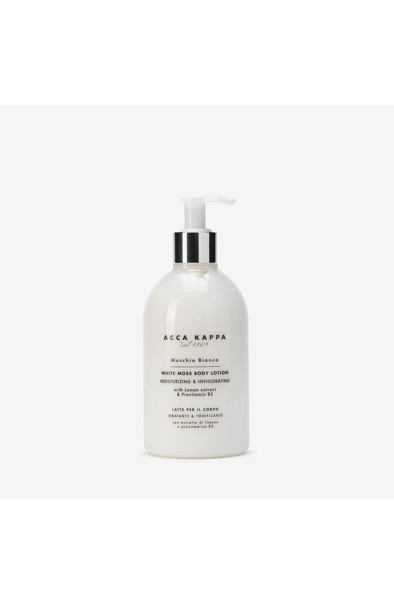 ACCA KAPPA White Moss Body Lotion, Main, color, White