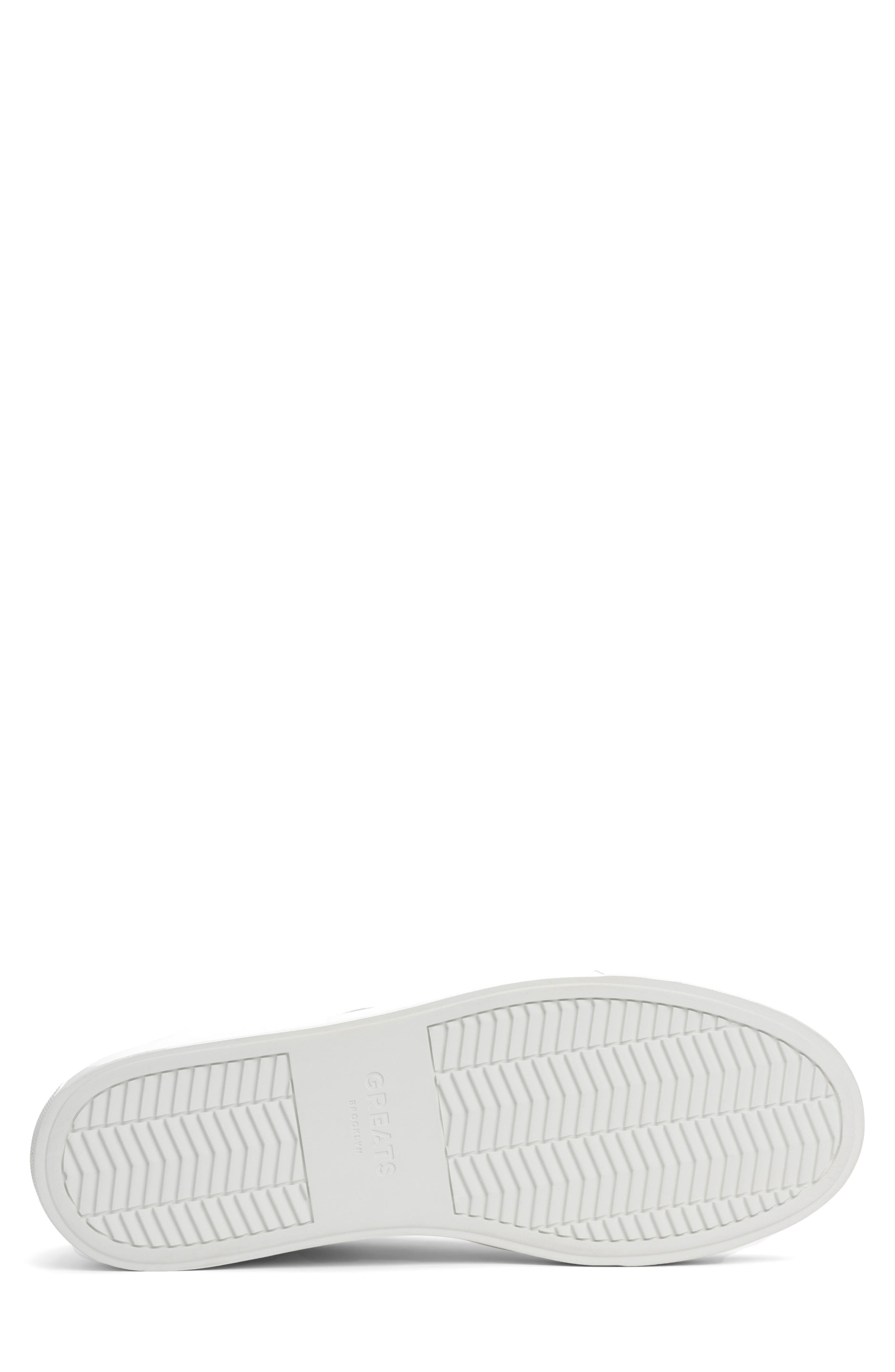 GREATS Royale 2.0 Leather Sneaker, Alternate, color, Blanco