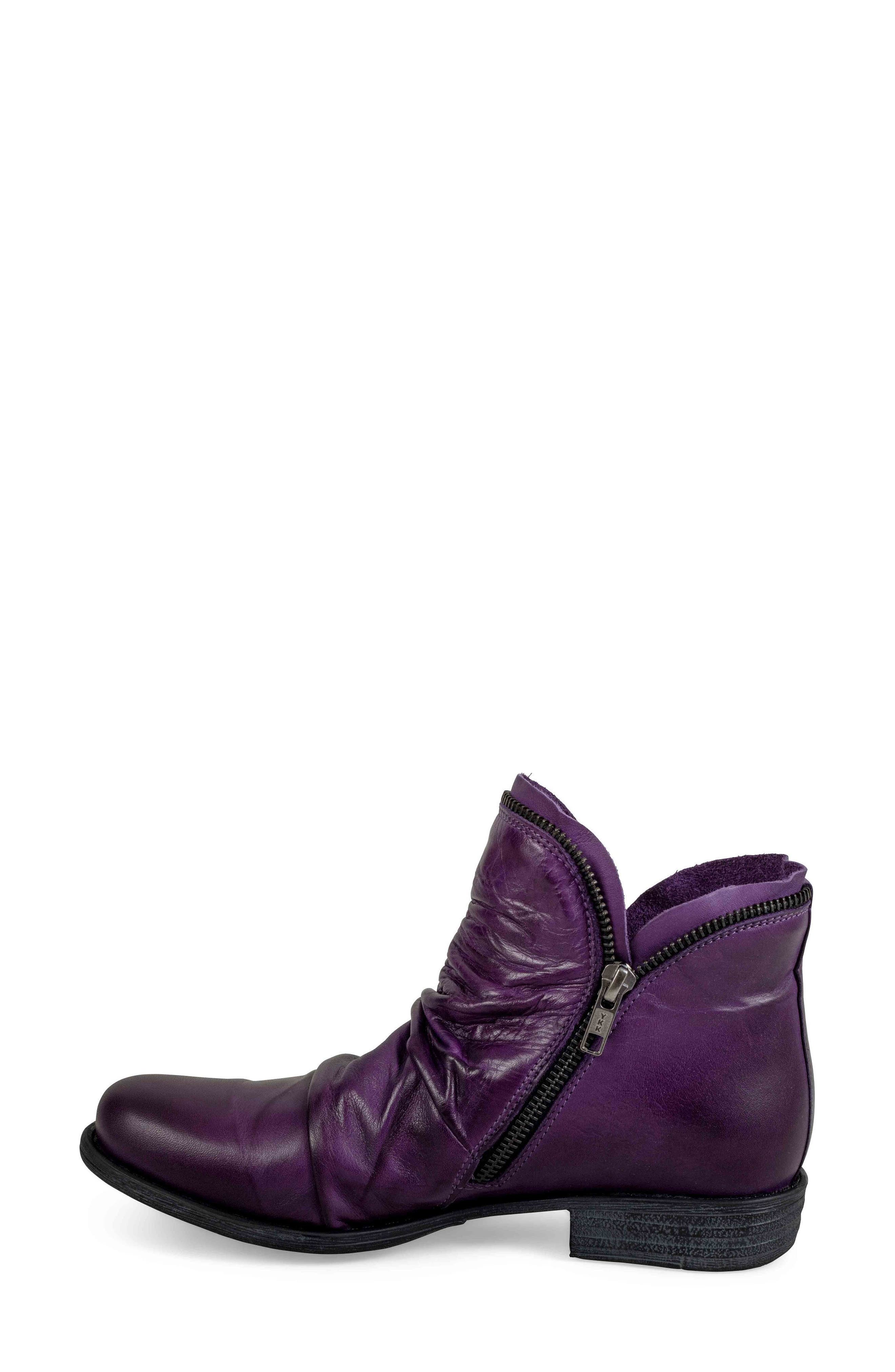 'Luna' Ankle Boot, Alternate, color, PURPLE