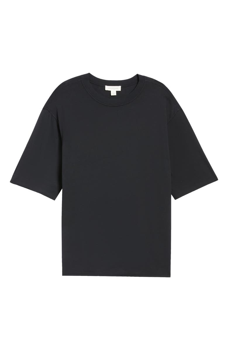 Treasure & Bond Women's Contrast Stitch Oversize Organic Cotton Blend T-Shirt, Alternate, color, 