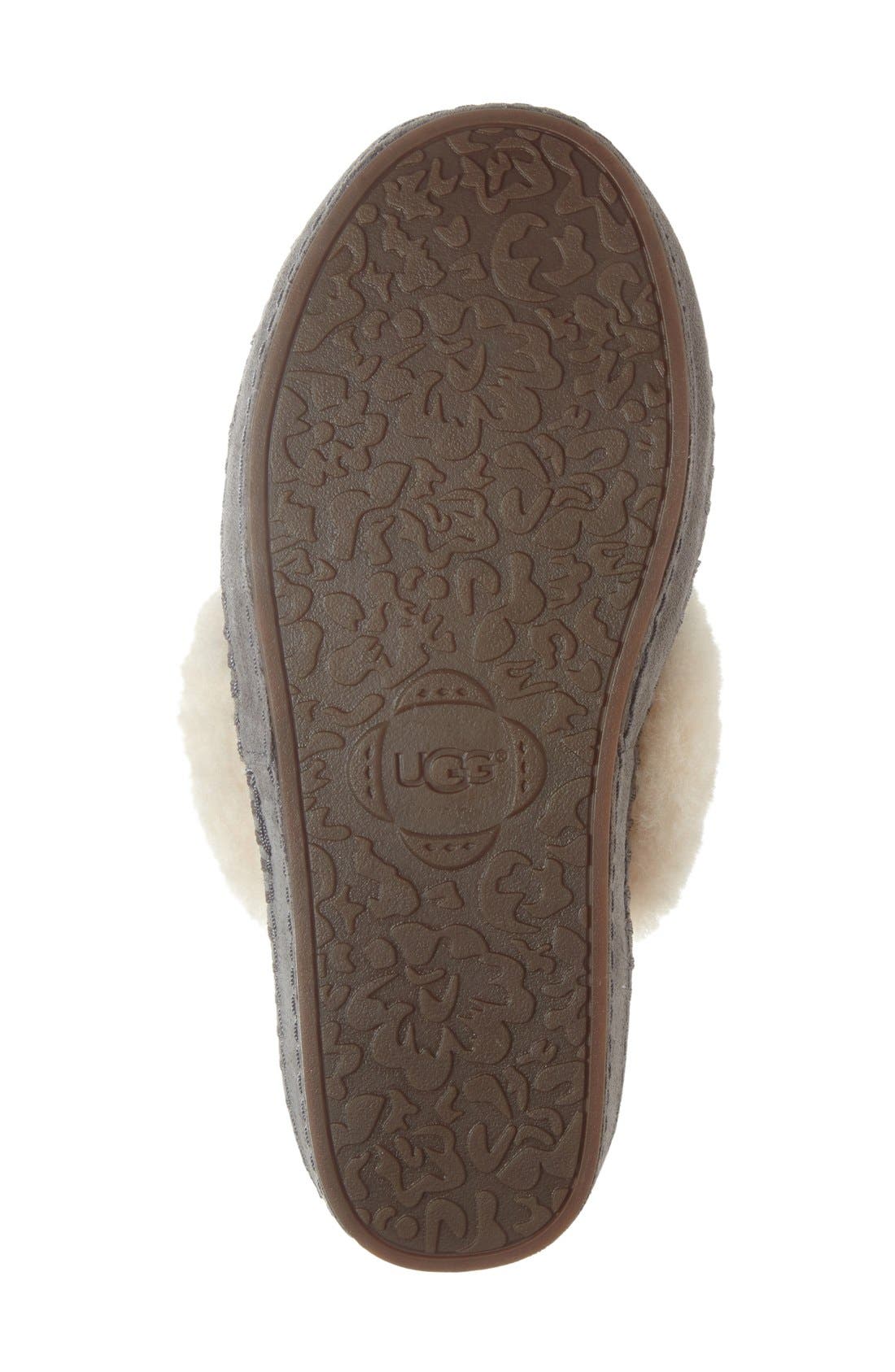 Aira Knit Scuff Slipper, Alternate, color, GREY KNIT