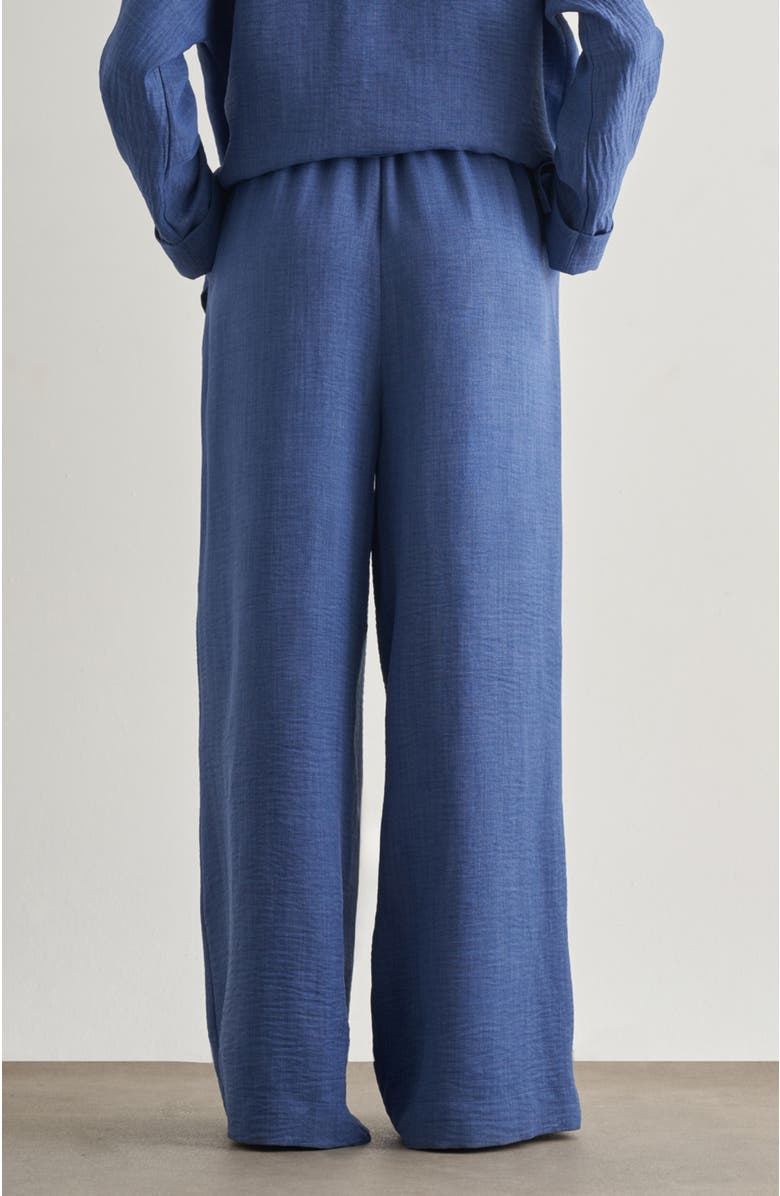 Mizalle Wide-Leg Pants, Alternate, color, Indigo
