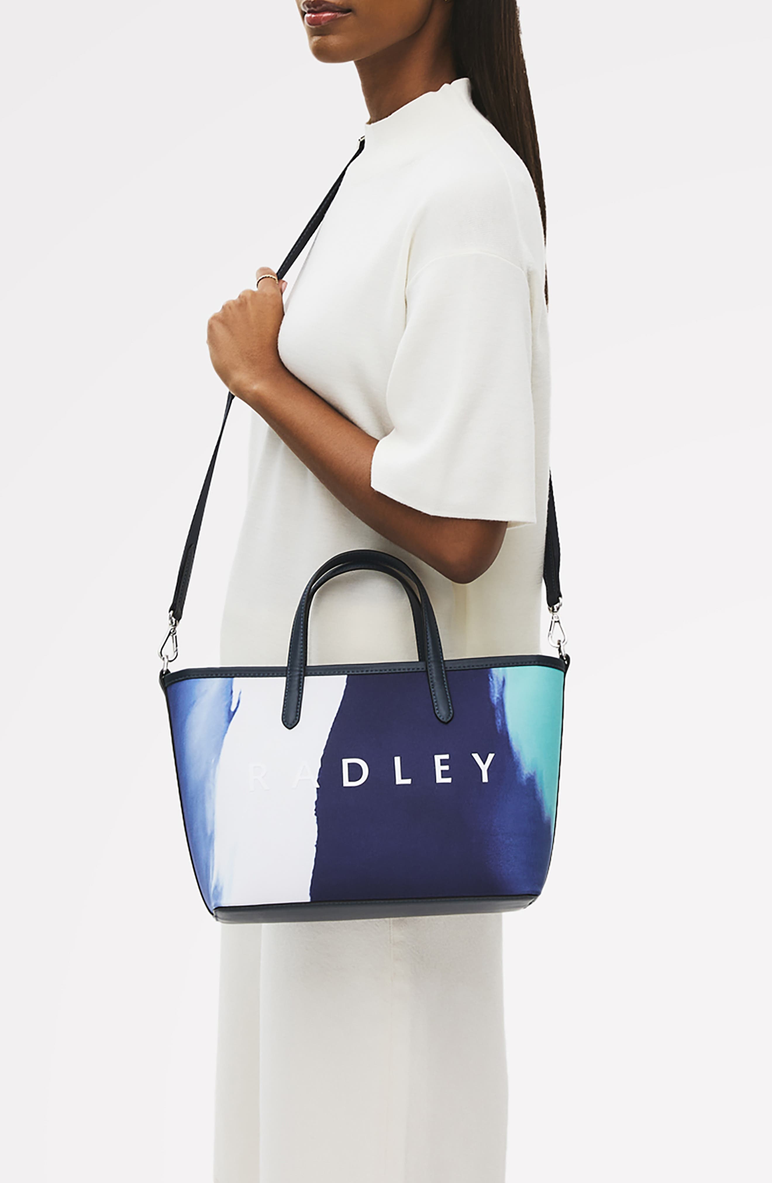 Radley Southwell Gardens Stripe Medium Crossbody Bag, Alternate, color, 