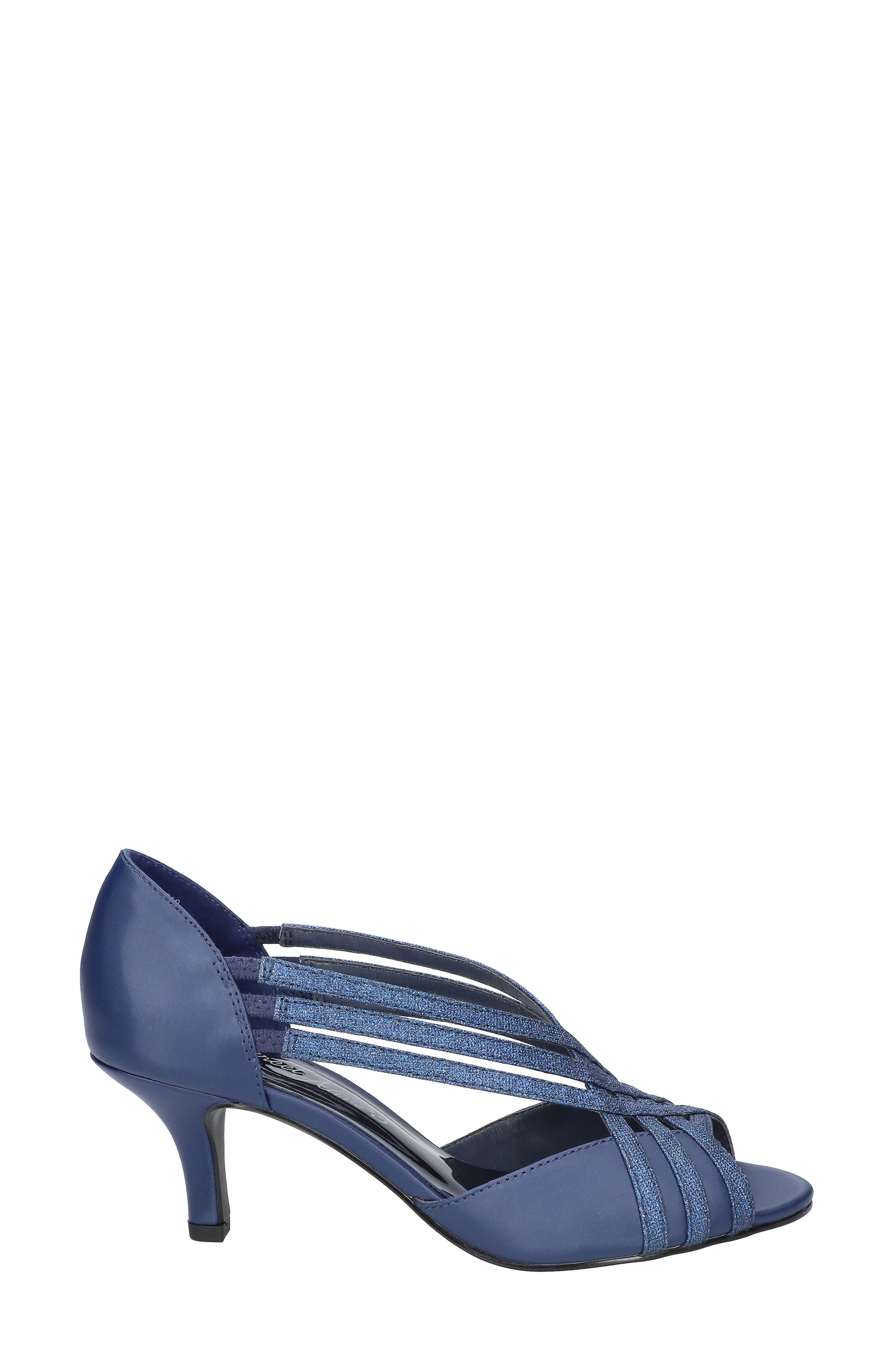 Oceana Strappy Sandal, Alternate, color, NAVY SATIN