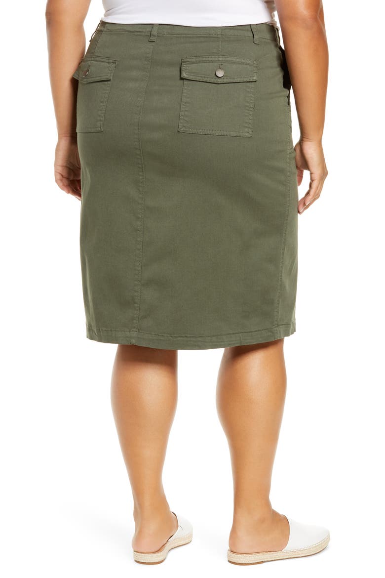 Woven Skirt, Alternate, color, GREEN BEETLE