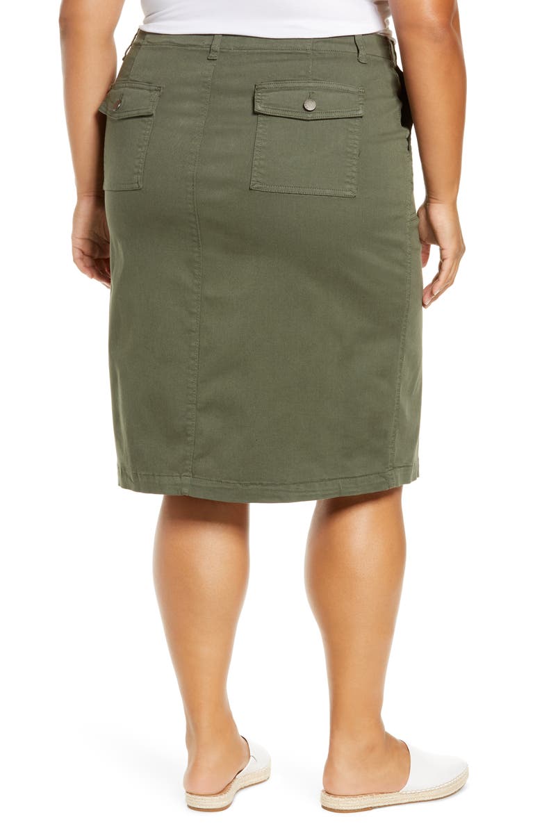 Caslon<sup>®</sup> Woven Skirt, Alternate, color,