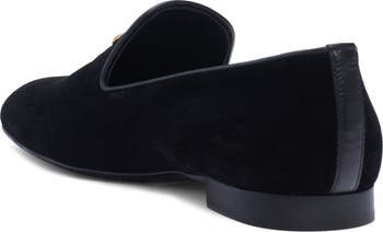 Biggie Medusa Velvet Slipper
