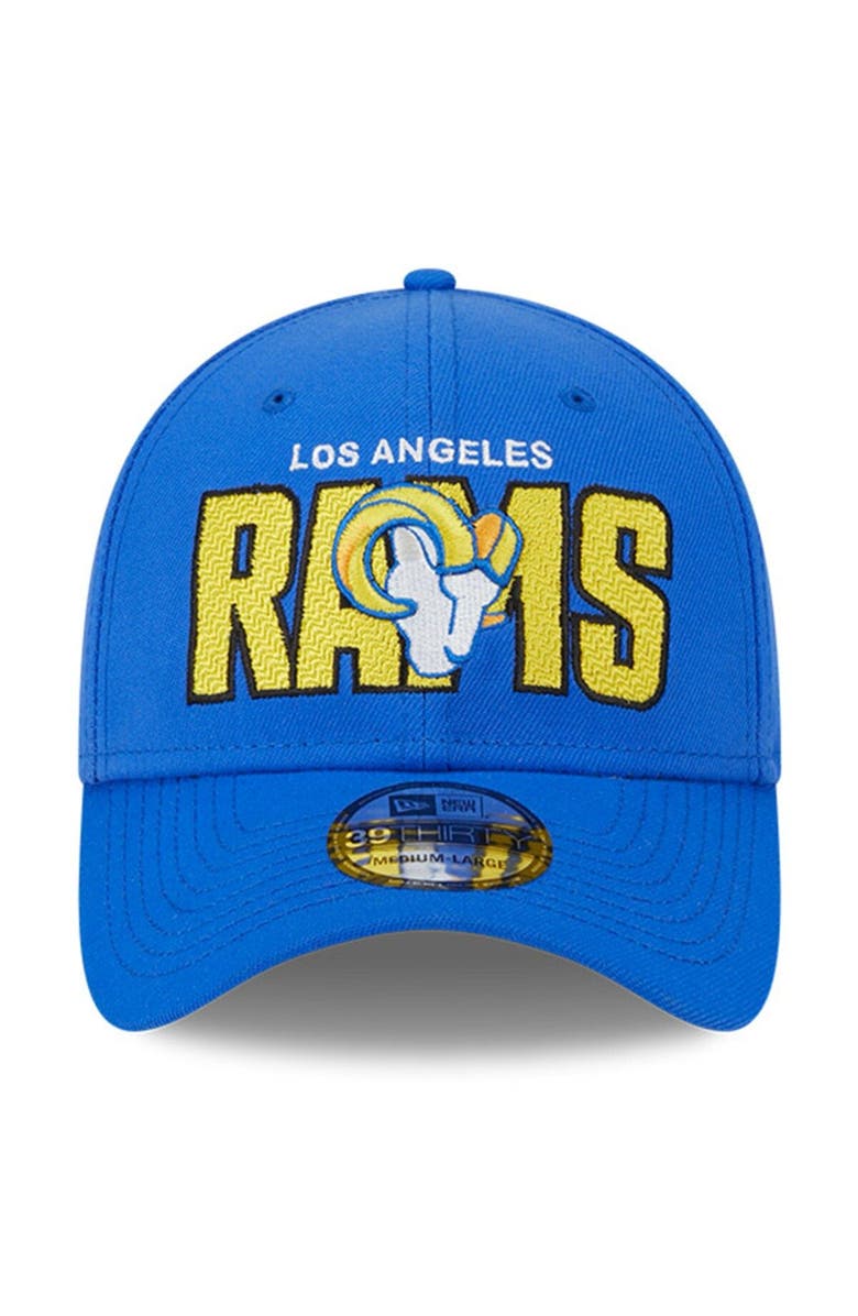 New Era Men's New Era Royal Los Angeles Rams 2023 NFL Draft 39THIRTY Flex Hat, Alternate, color, 