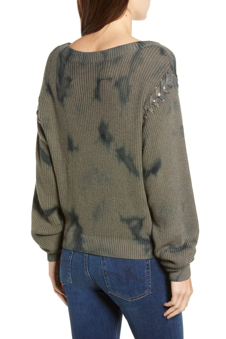 Hillside Cloud Sweater, Alternate, color, OLIVE