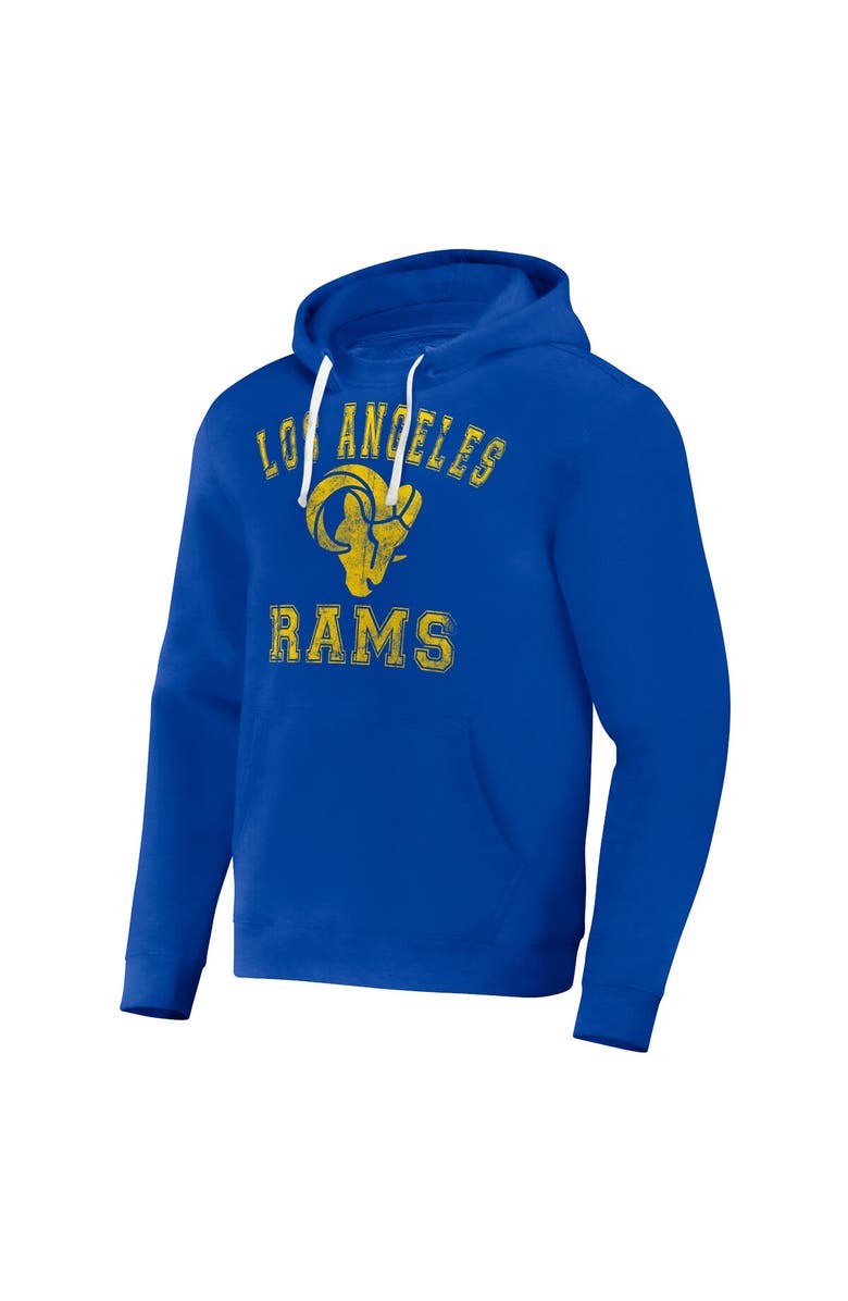 NFL X DARIUS RUCKER Men's NFL x Darius Rucker Collection by Fanatics Royal Los Angeles Rams Coaches Pullover Hoodie, Alternate, color, Royal