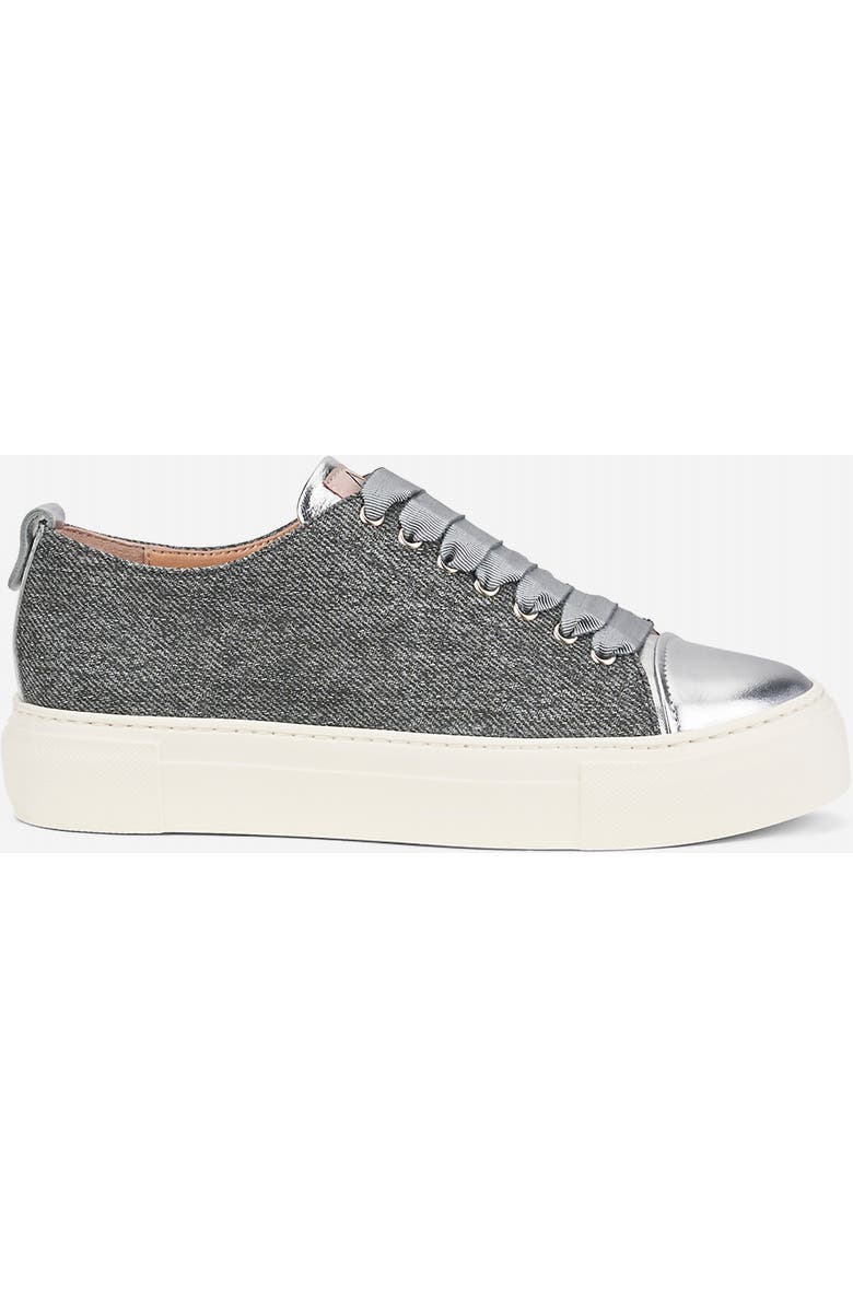 AGL Giuliana denim effect sneaker, Main, color, Grey