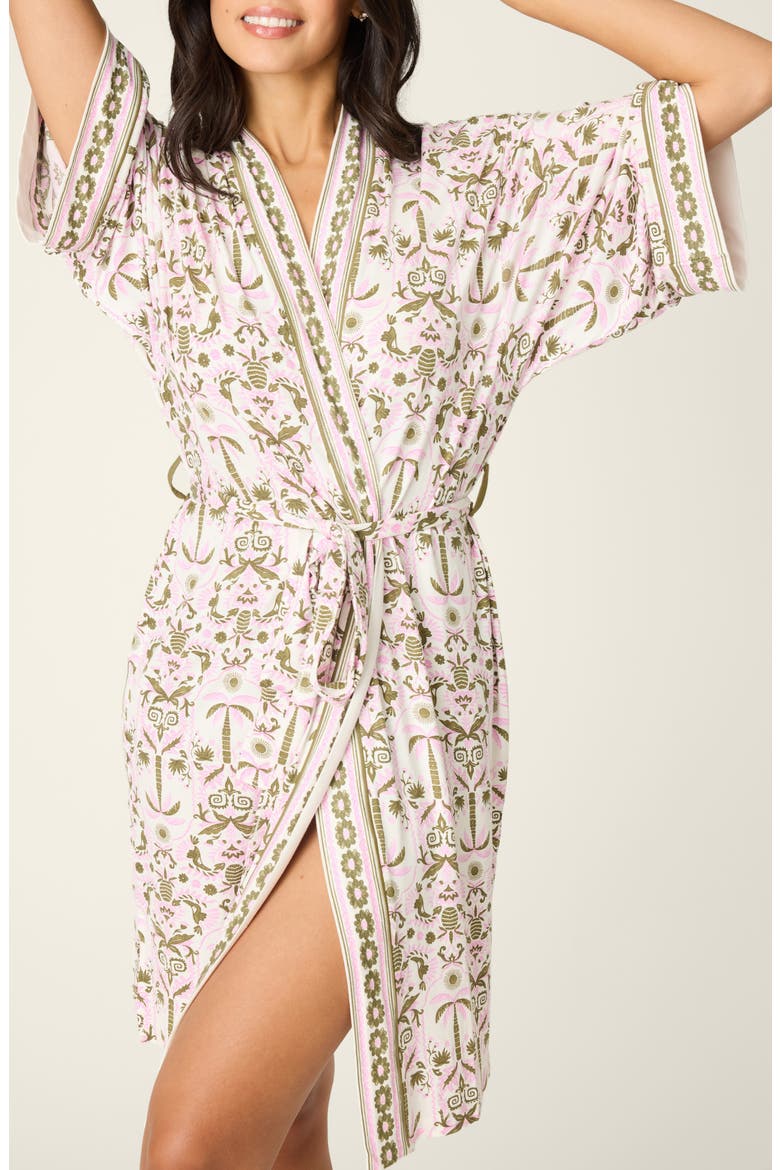 Deja Vu Dreams Robe, Alternate, color, IVORY MULTI