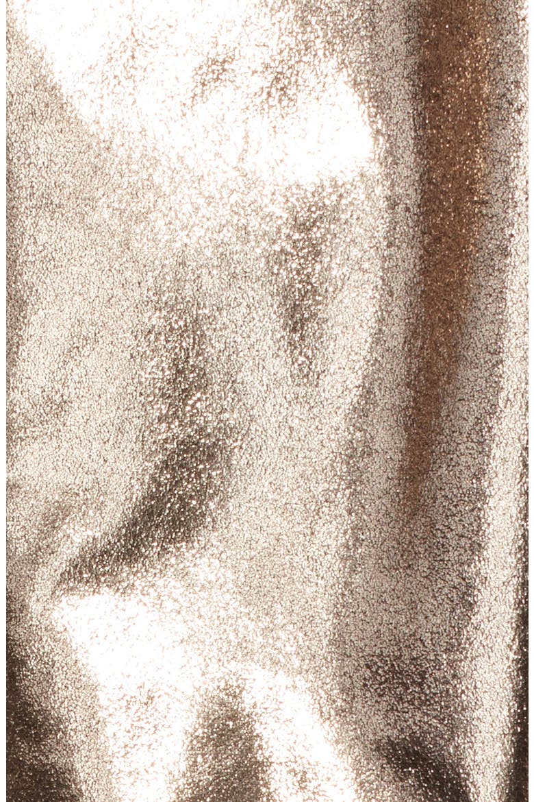 Metallic Bomber Jacket, Alternate, color, GOLD