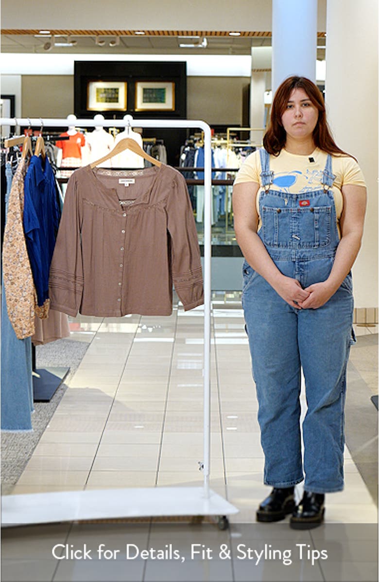 Lace Detail Cotton Top, sales video thumbnail