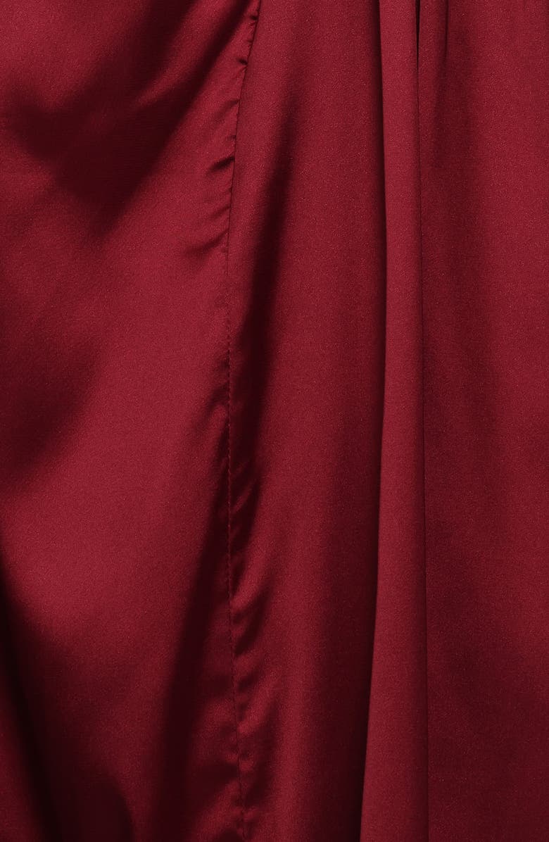 Petal & Pup Katelyn Satin Cocktail Dress, Alternate, color, 