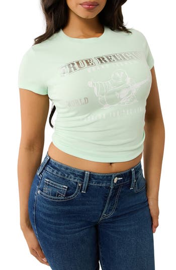 TRUE RELIGION TRUE RELIGION RIB BABY T-SHIRT