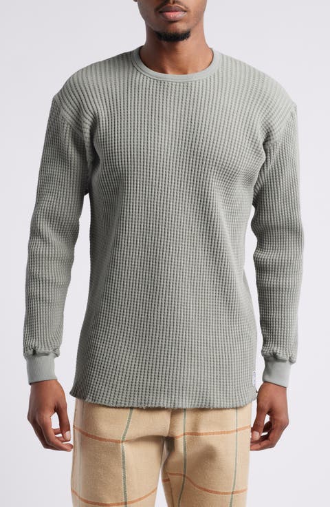 Thermal Knit Long Sleeve T-Shirt