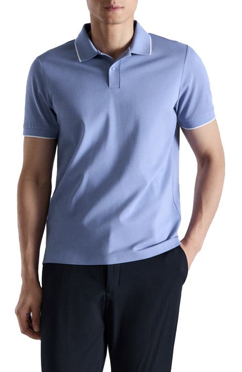 Comfort Stretch Tipped Piqué Polo