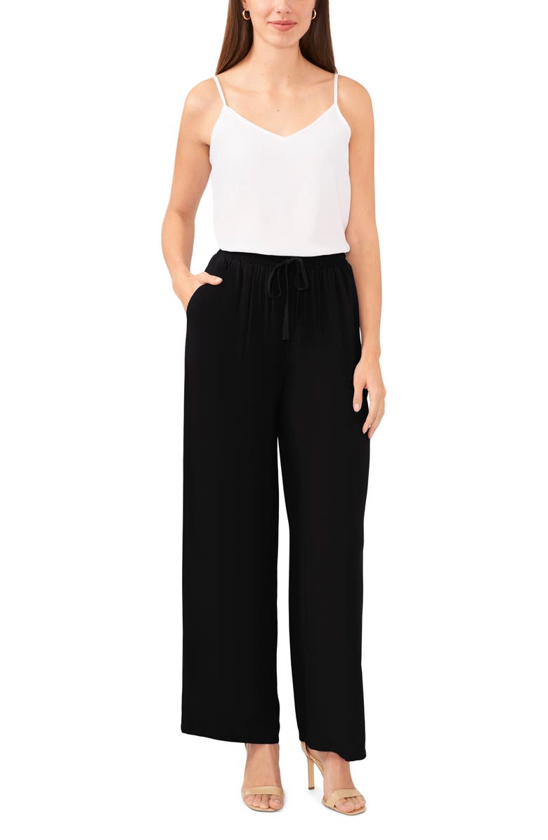 Halogen<sup>®</sup> Tie Waist Wide Leg Pants, Alternate, color,