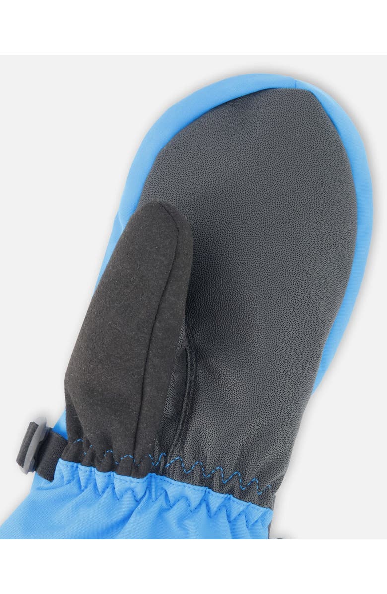 Deux par Deux Boys Winter Mittens Teknik, Alternate, color, Blue