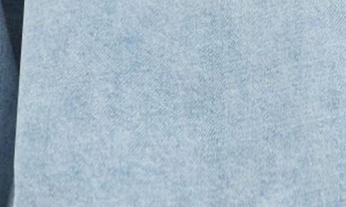 DAZE DAZE THE EDITOR CROP DENIM BUTTON-UP SHIRT