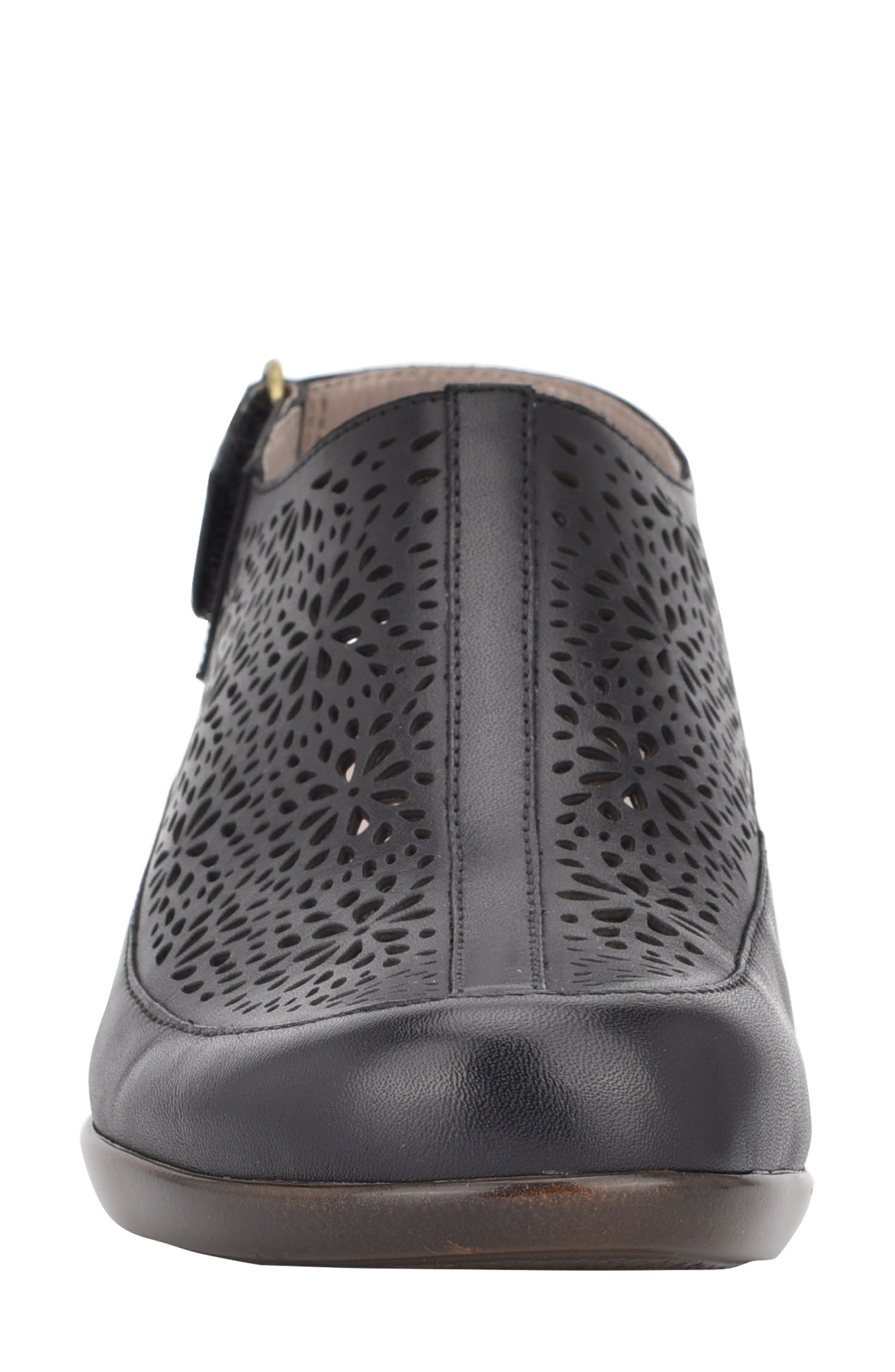 Easy Spirit Dawn Slingback Clog, Alternate, color, Black Leather