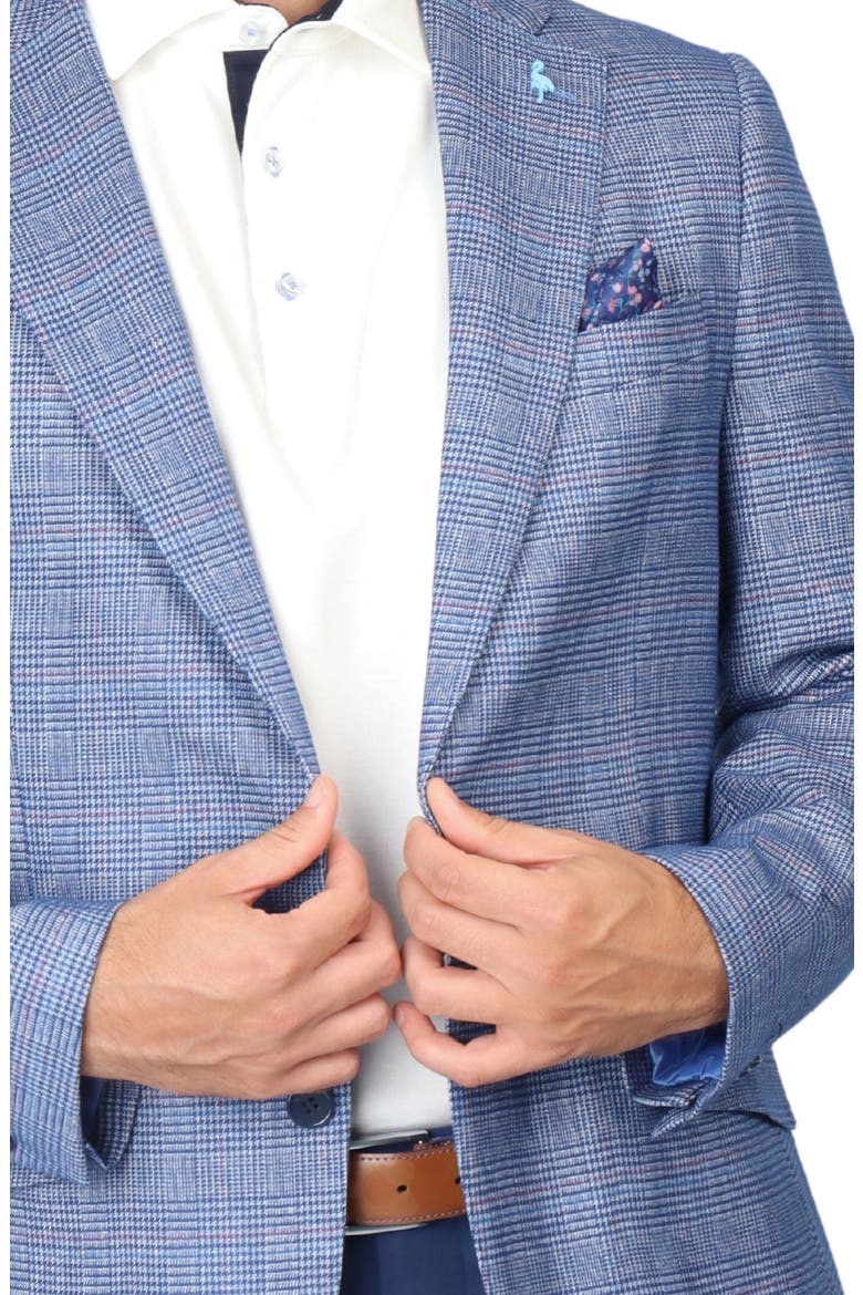 The Great Glen Plaid Sport Coat, Alternate, color, COBALT-BLUE