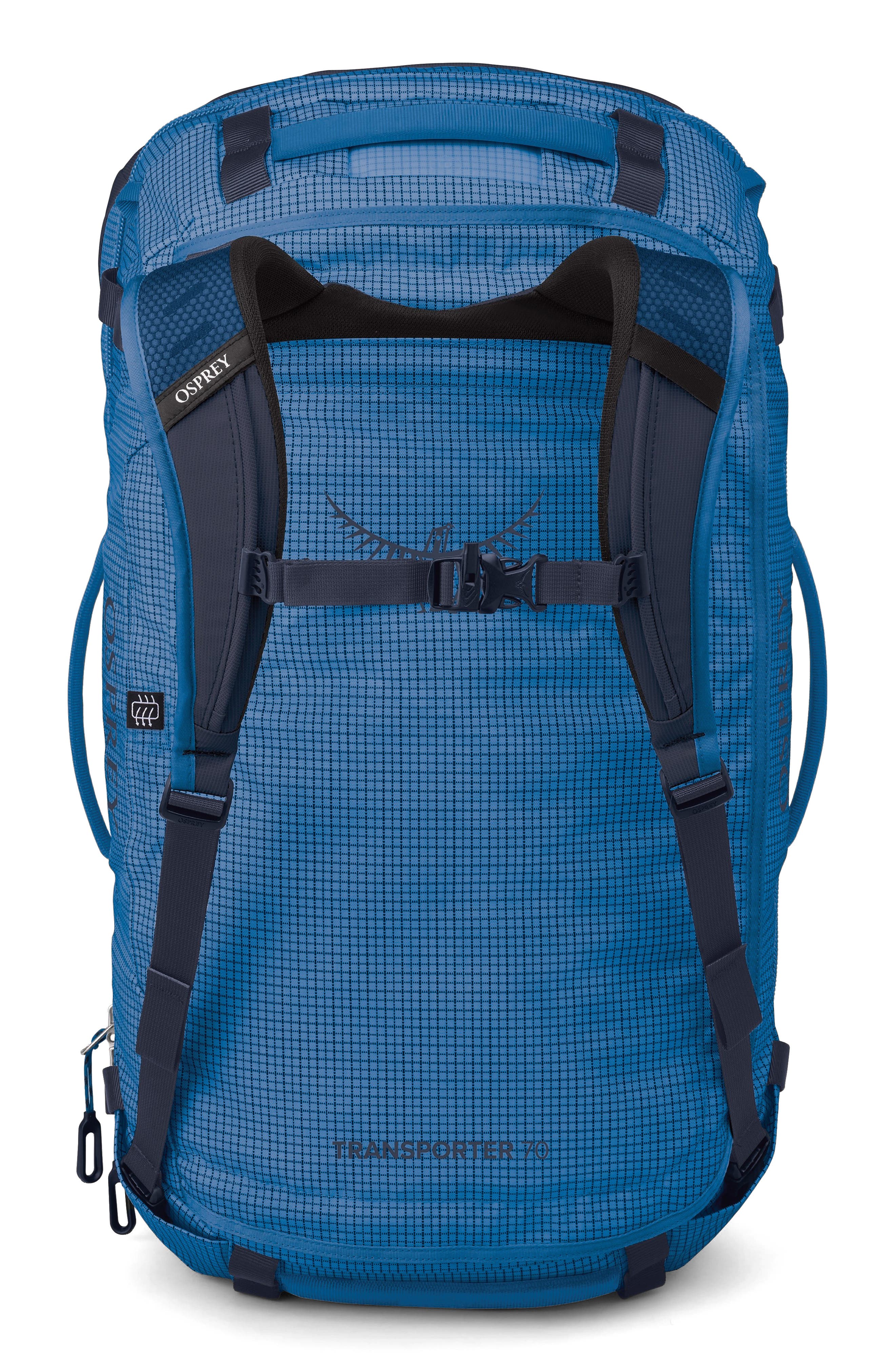 Transporter 70-Liter Squffel Duffle Luggage, Alternate, color, BLUE FLAME/NOCTURNAL BLUE