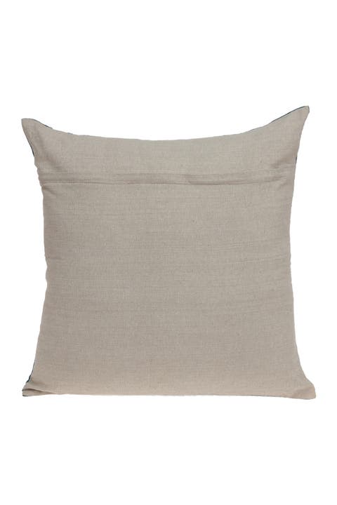 Artemis Transitional Teal Throw Pillow