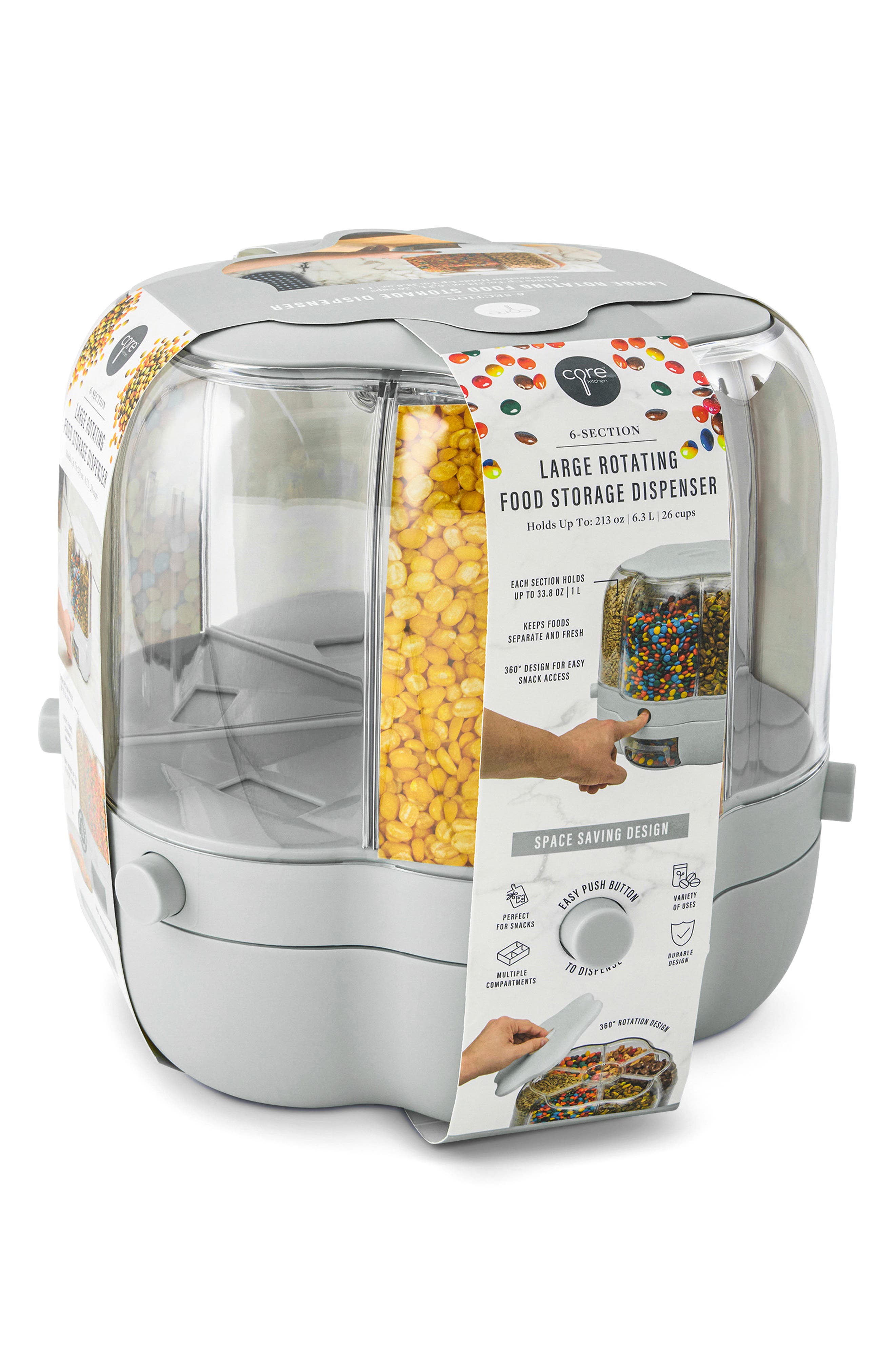 Core Home Large Rotating Food Storage Dispenser | Nordstromrack