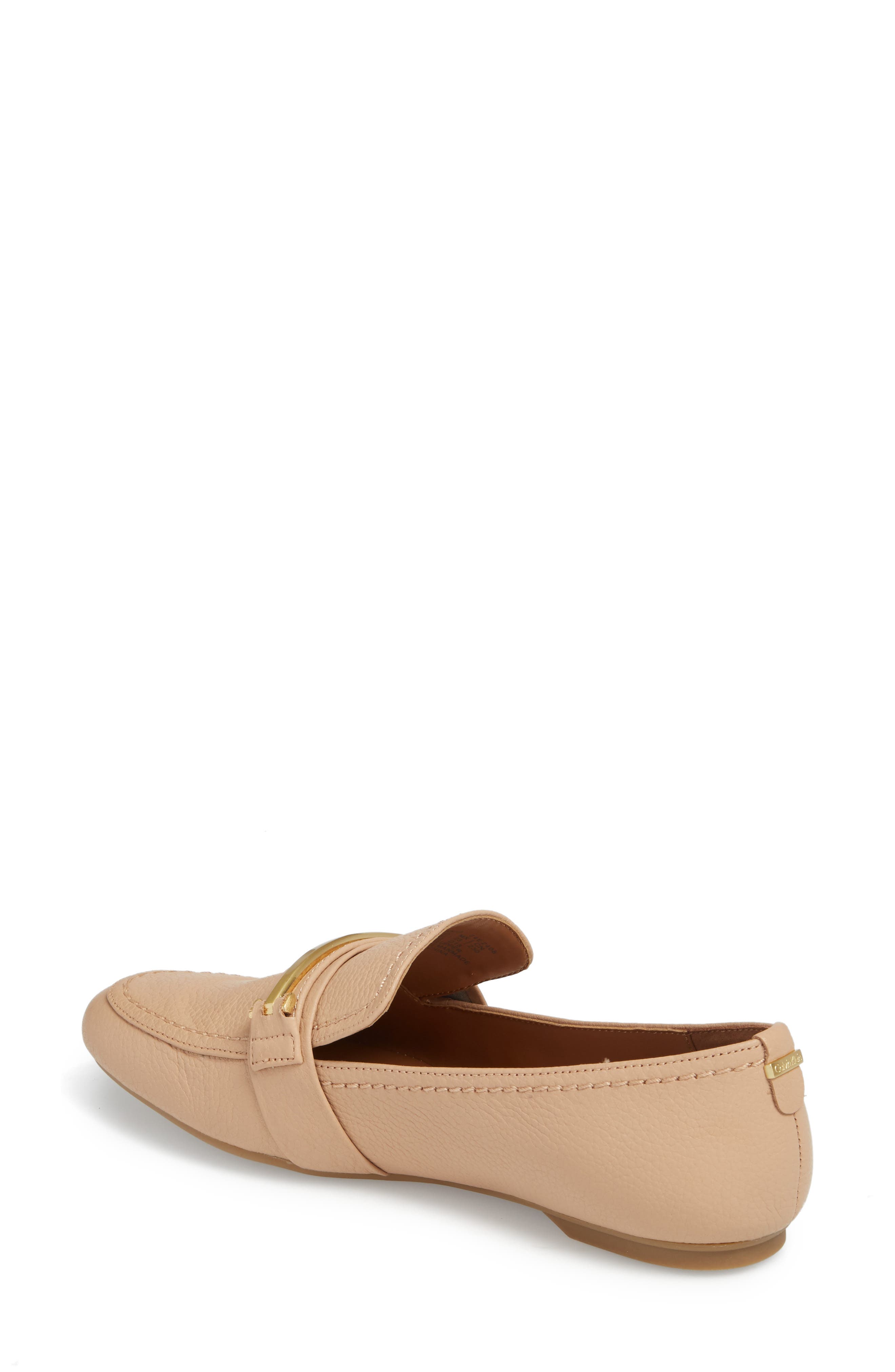 Orianna Loafer, Alternate, color, DESERT SAND LEATHER
