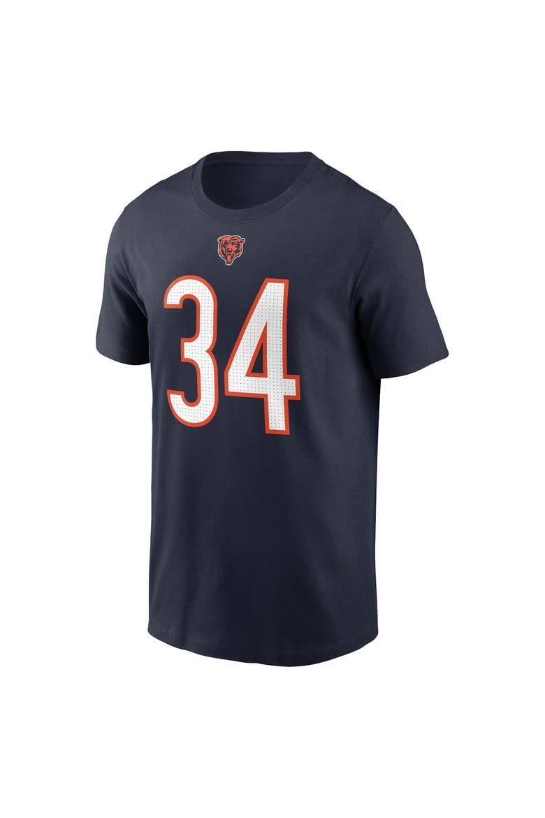 Men's Nike Walter Payton Navy Chicago Bears Retired Player Name & Number T-Shirt, Alternate, color, Navy