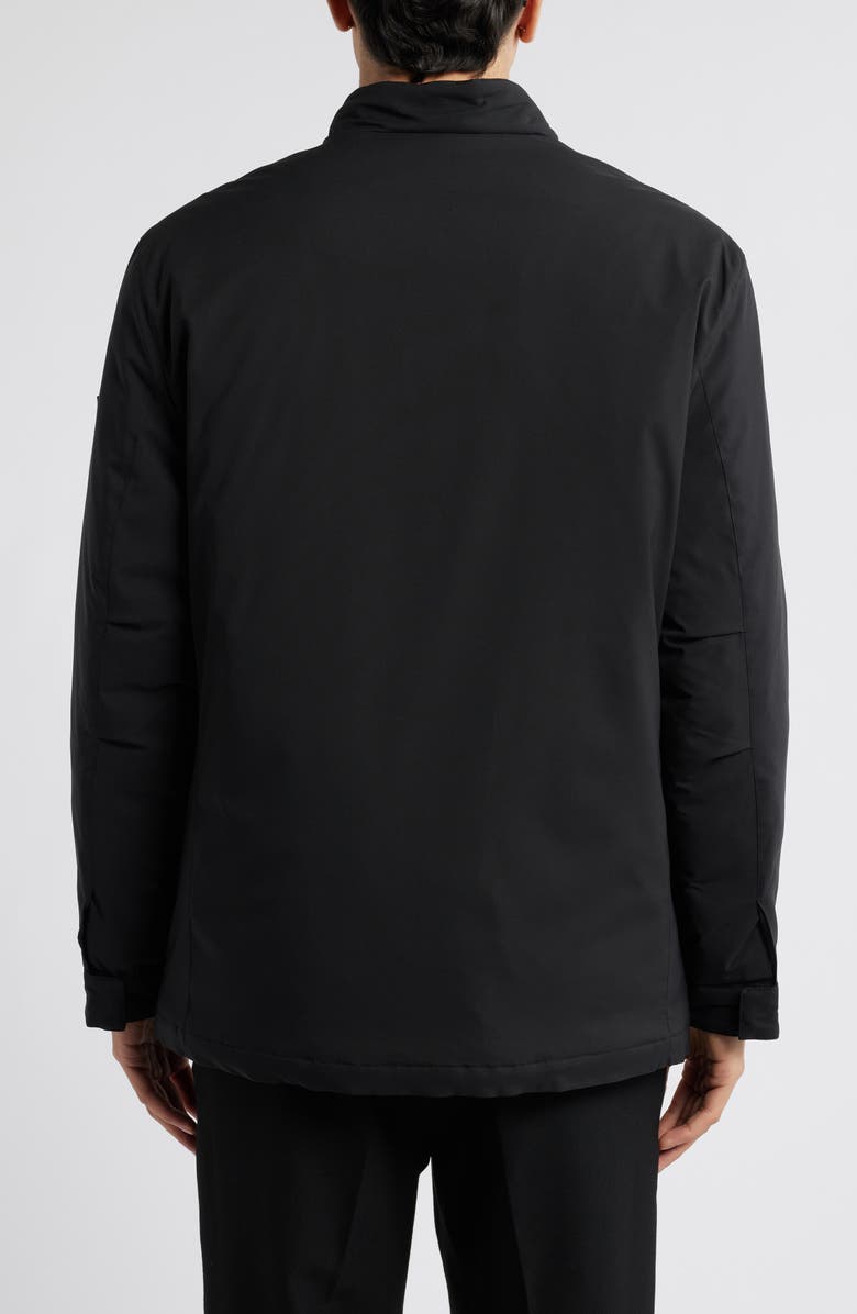 Robert Barakett Dunkley Technical Field Coat, Alternate, color, Black