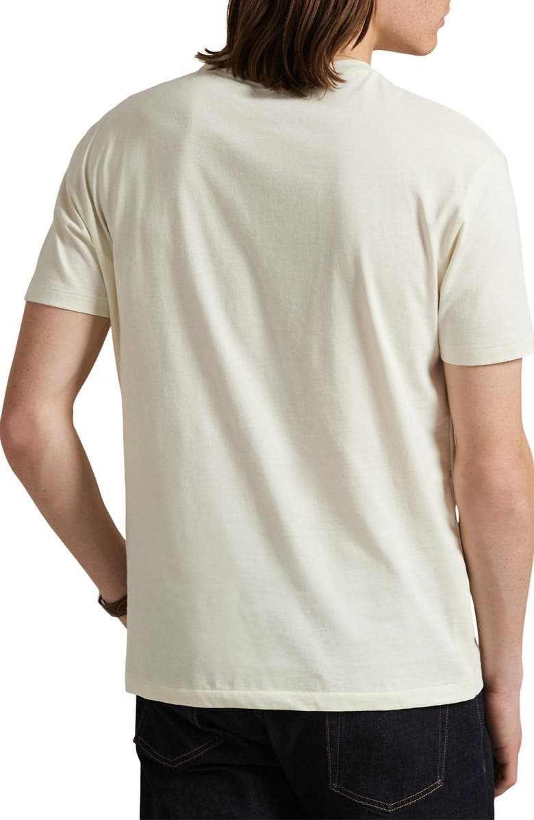 Polo Ralph Lauren Classic Fit Crewneck T-Shirt, Alternate, color, Parchment Cream