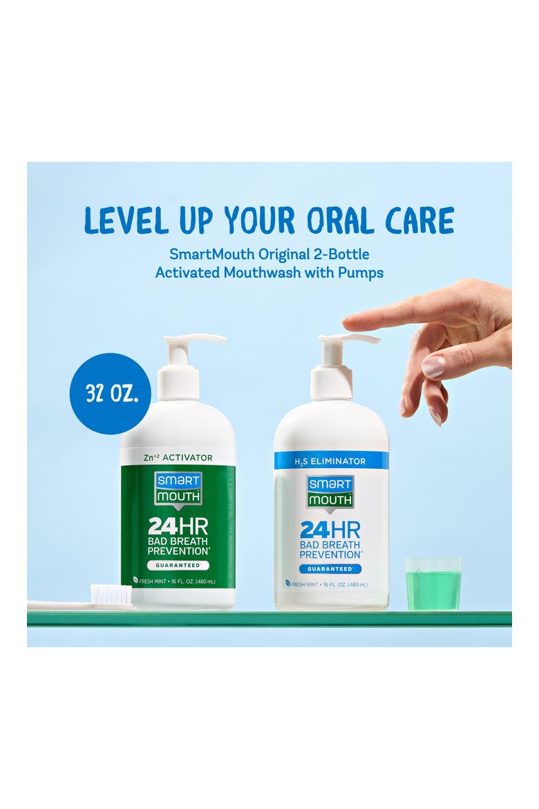 Original Zinc Activated Dual Solution Mouthwash 2-Pack, Alternate, color, Fresh Mint