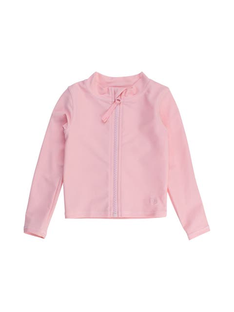 Unisex Long Sleeve Full Zip Rash Guard