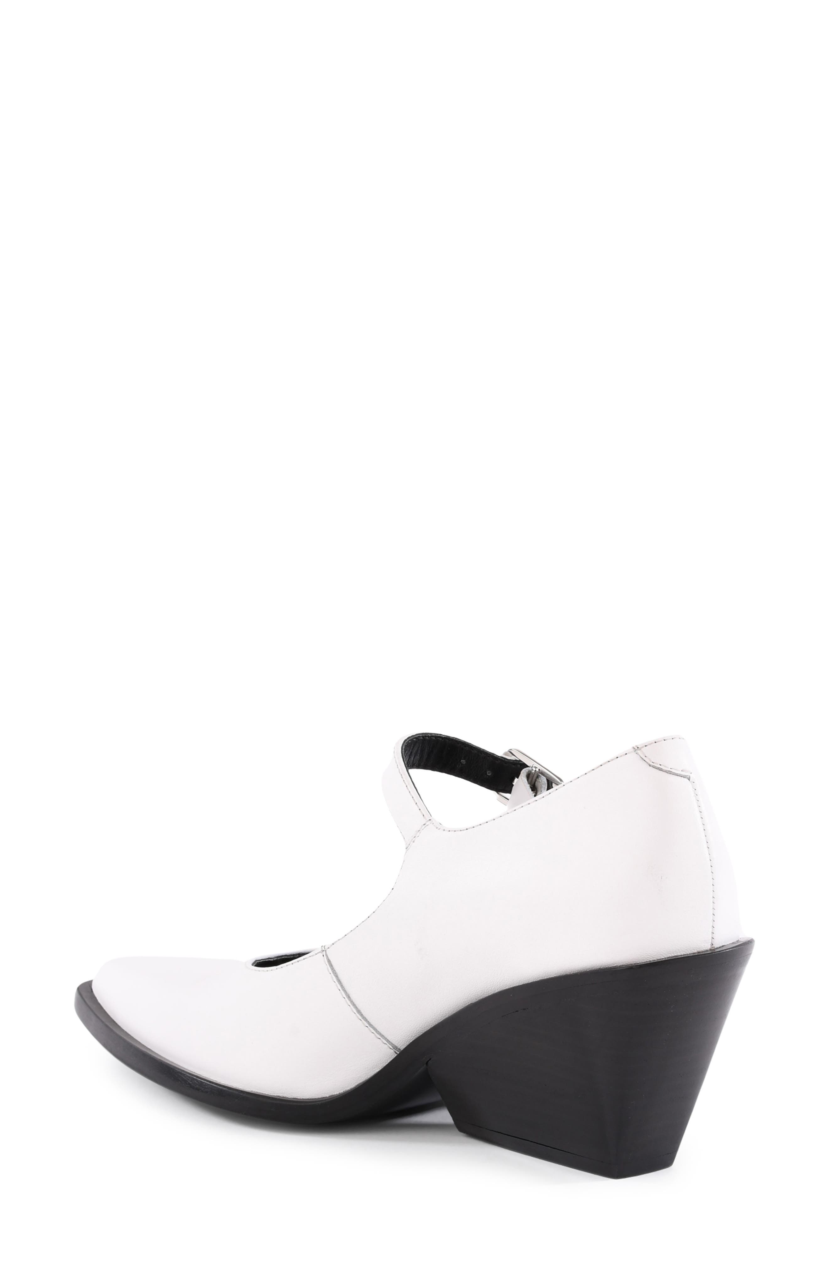 Seychelles Sparks Pointed Toe Mary Jane Pump, Alternate, color, White Leather