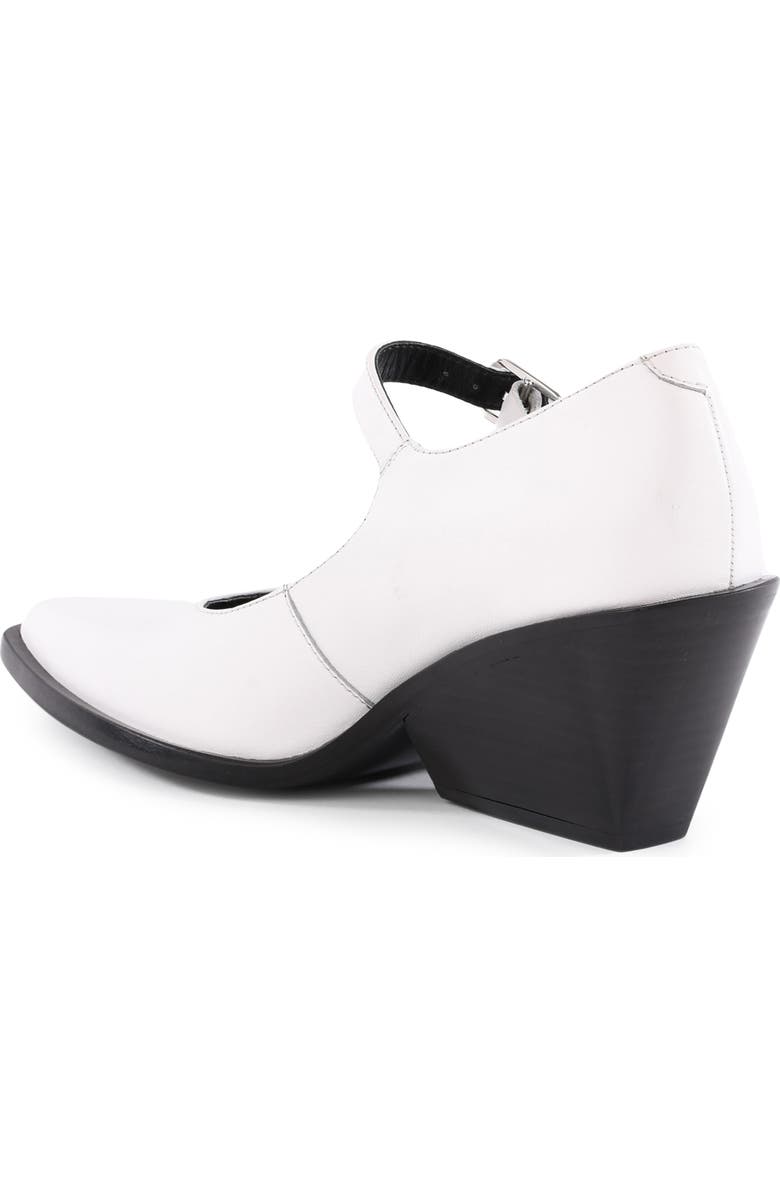Seychelles Sparks Pointed Toe Mary Jane Pump, Alternate, color, White Leather
