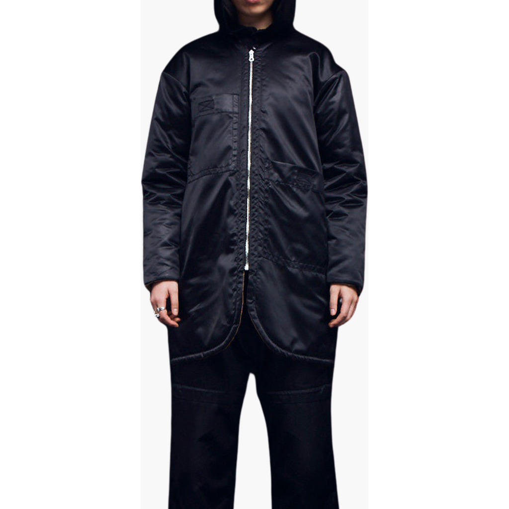 Caalo Reversible Sustainable Down Coat In Black
