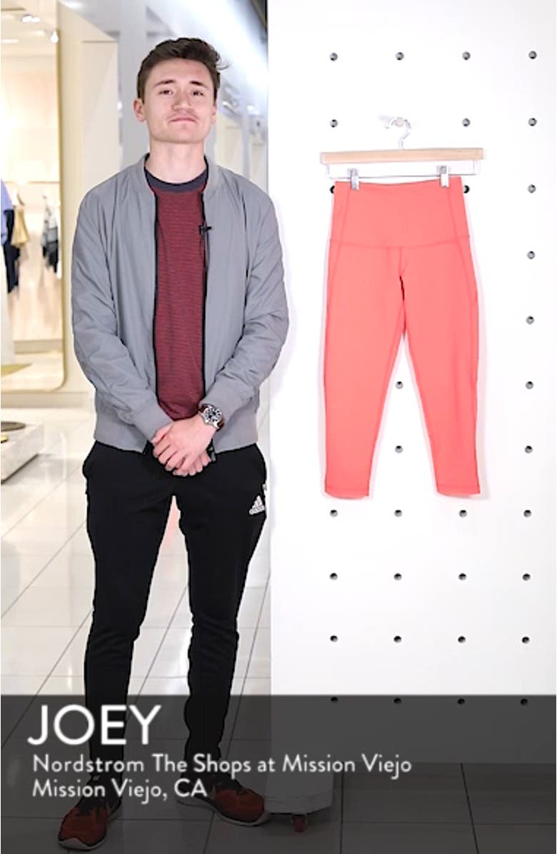 Meditate High Waist Crop Leggings, sales video thumbnail