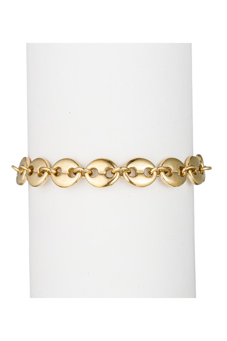 Men's Adrian Mariner Chain Link Bracelet, Alternate, color, GOLD