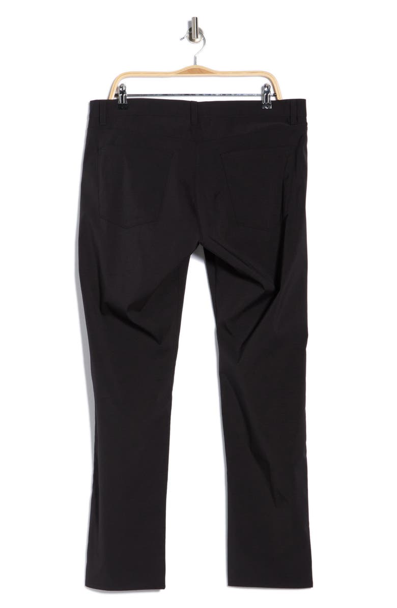 Theory Raffi Ascend T Five-Pocket Pants, Alternate, color, Black