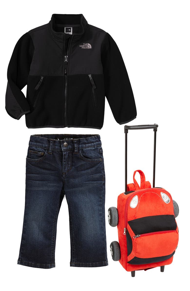 Popatu 'Red Car' Rolling Backpack, Alternate, color, 